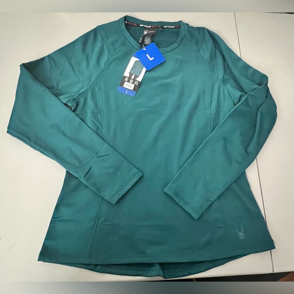 Spyder Ladies' Brushed Long Sleeve Crewneck